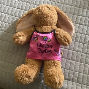 bunny slumber party build a bear